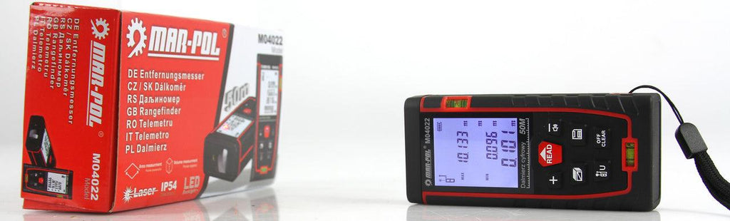 Telemetru laser digital 50 metri, distometru , dispozitiv masurat distanta - Bjc tools