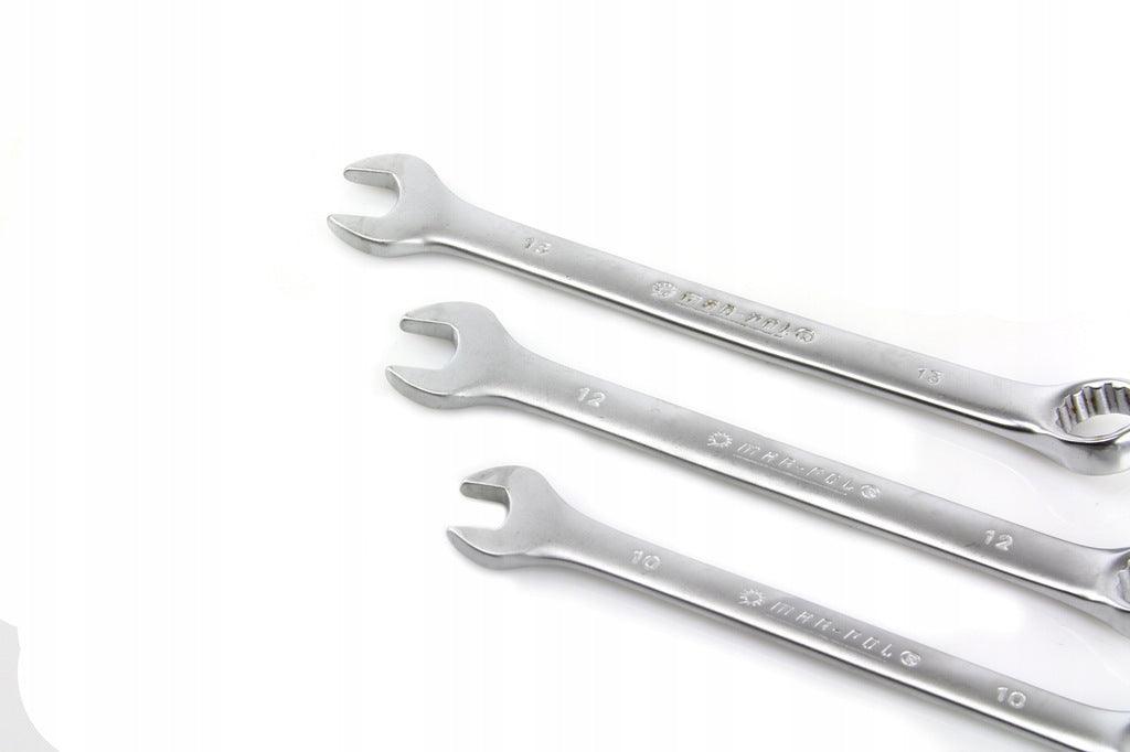 Set chei combinate fixe inelare 12 piese chrome vanadium 6 - 22 mm - Bjc tools