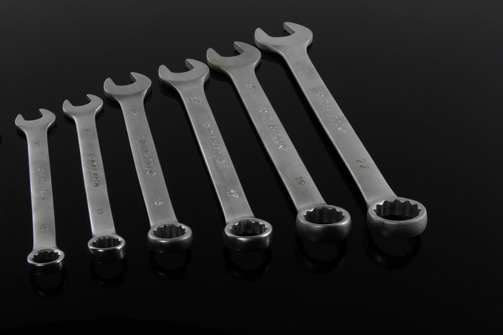 Set chei combinate fixe inelare 12 piese chrome vanadium 6 - 22 mm - Bjc tools