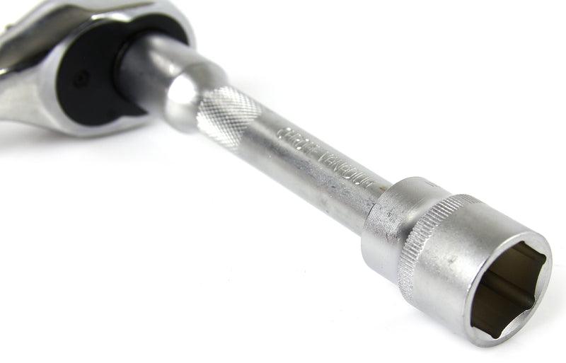 Set cheie clichet 1/2 72 dinti profi si chei tubulare 12 piese - Bjc tools