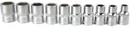 Set cheie clichet 1/2 72 dinti profi si chei tubulare 12 piese - Bjc tools