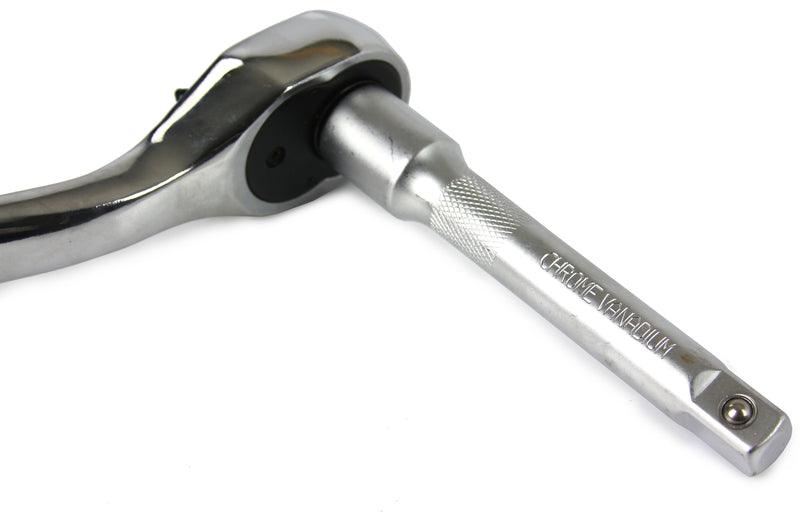 Set cheie clichet 1/2 72 dinti profi si chei tubulare 12 piese - Bjc tools
