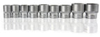 Set chei clichet si tubulare 1/2 profesional clichet 72 dinti 6 - 32 mm - Bjc tools