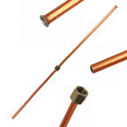Conducta conectare supapa valva sens si presostat compresor 6x700mm piulita 10mm - Bjc tools