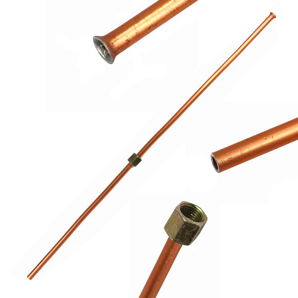 Conducta conectare supapa valva sens si presostat compresor 6x700mm piulita 10mm - Bjc tools