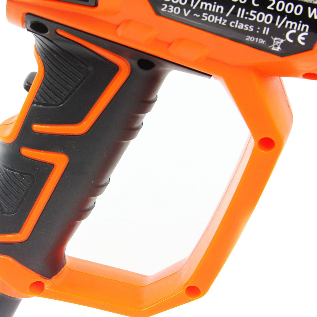 Pistol suflat aer cald 2000w 550°C suflanta aer cald, feon - Bjc tools