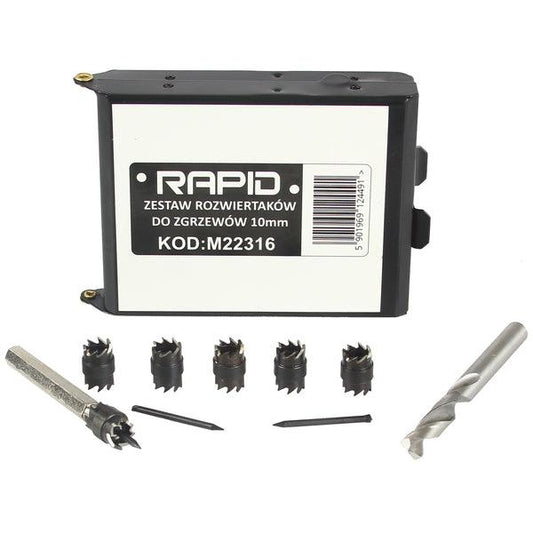 Set burghiu si freza pentru puncte de sudura - Bjc tools