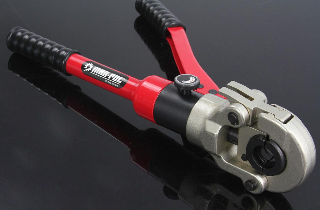 Cleste sertizat hidraulic 12 tone tevi pex U V si TH 16-32mm Profesional - Bjc tools