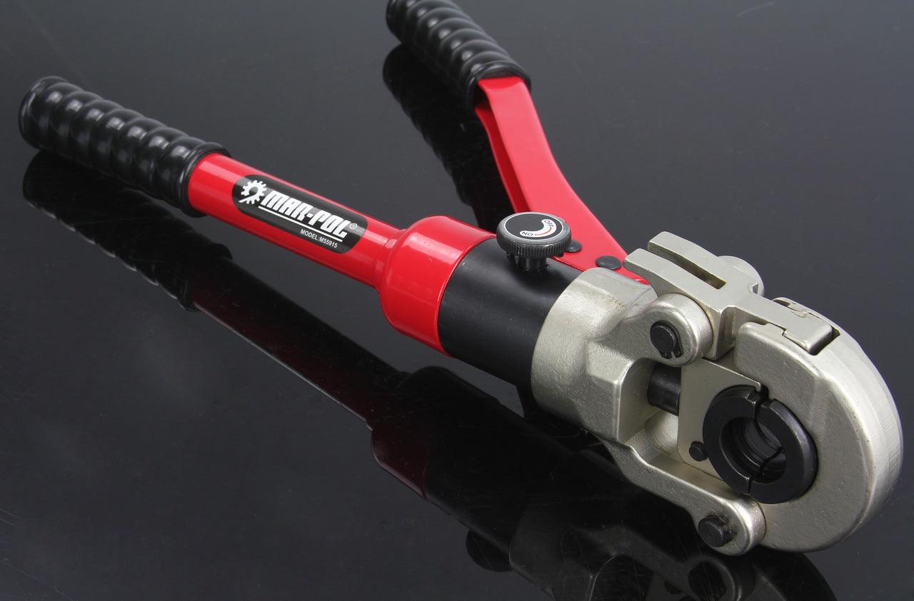 Cleste sertizat hidraulic 12 tone tevi pex U V si TH 16-32mm Profesional - Bjc tools