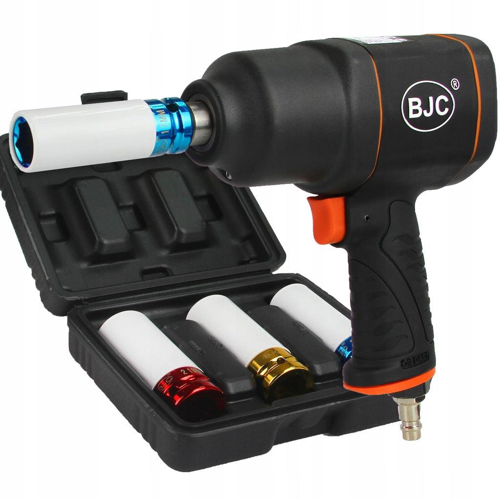 Set chei tubulare de impact cu protectie jante 17mm 19mm 21mm - Bjc tools