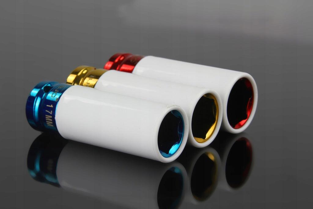 Set chei tubulare de impact cu protectie jante 17mm 19mm 21mm - Bjc tools