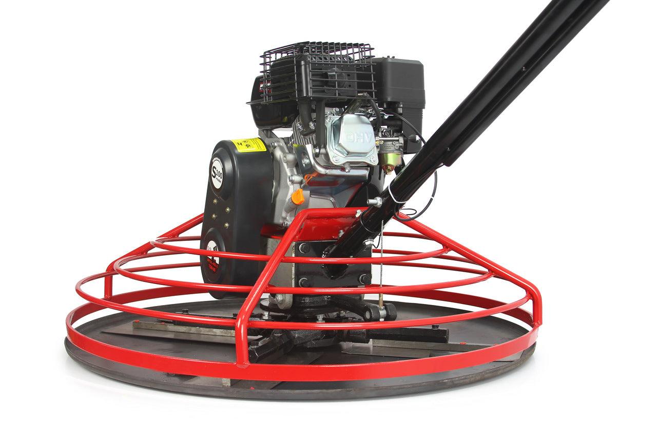 Elicopter Slefuitor de beton pe benzina 6.5HP de 100cm cu placa inclusa - Bjc tools