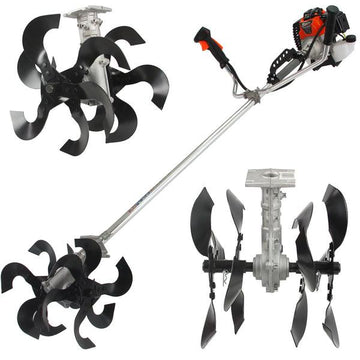 Motocultor pentru motocoasa 28mm 9 dinti, adaptor motocoasa de sapat