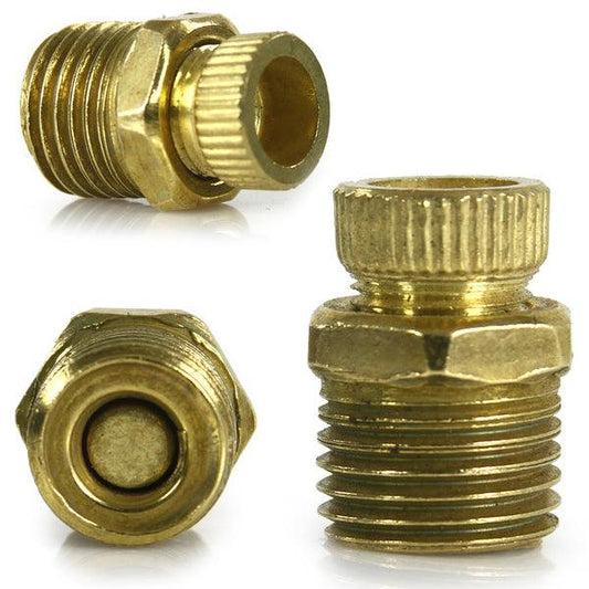 Supapa scurgere condens si golire butelie pentru compresor aer comprimat 1/4 - Bjc tools