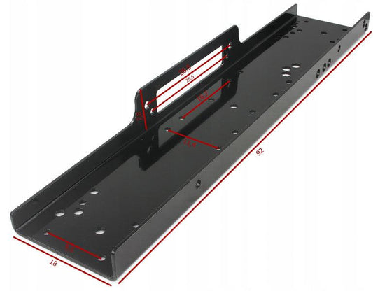 Placa universala pentru montare troliu auto 5000lb-120000lb - Bjc tools