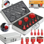 Trusa profesionala freze diamantate carbura tungsten 6 - 68 mm - Bjc tools