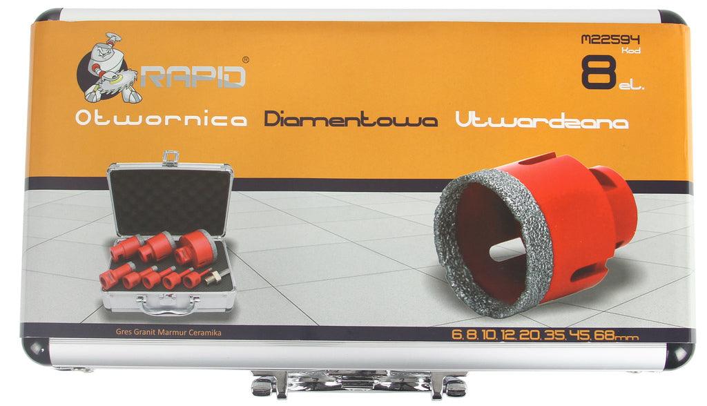 Trusa profesionala freze diamantate carbura tungsten 6 - 68 mm - Bjc tools