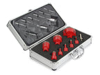 Trusa profesionala freze diamantate carbura tungsten 6 - 68 mm - Bjc tools