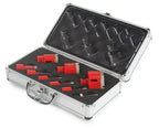 Trusa profesionala freze diamantate carbura tungsten 6 - 68 mm - Bjc tools