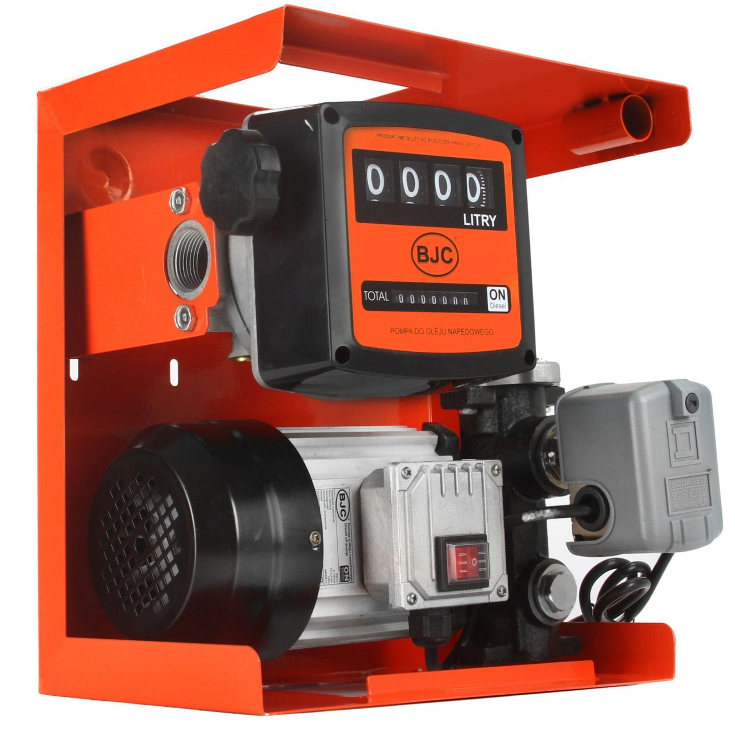 Pompa alimentare diesel 220v cu contor si auto-stop - Bjc tools