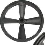 Fulie pompe compresor aer comprimat 27 cm 2.4X1.3MM - Bjc tools