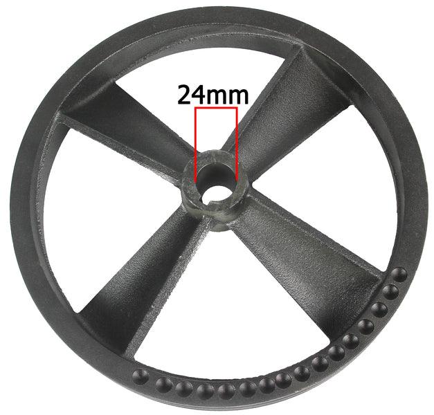 Fulie pompe compresor aer comprimat 27 cm 2.4X1.3MM - Bjc tools