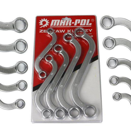 Set chei inelare tip S 5 piese 10-19mm - Bjc tools