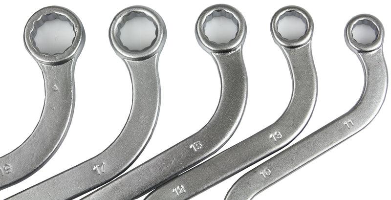 Set chei inelare tip S 5 piese 10-19mm - Bjc tools
