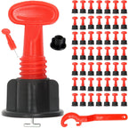 Set 50 cleme refolosibile pentru nivelare placi gresie si faianta - Bjc tools