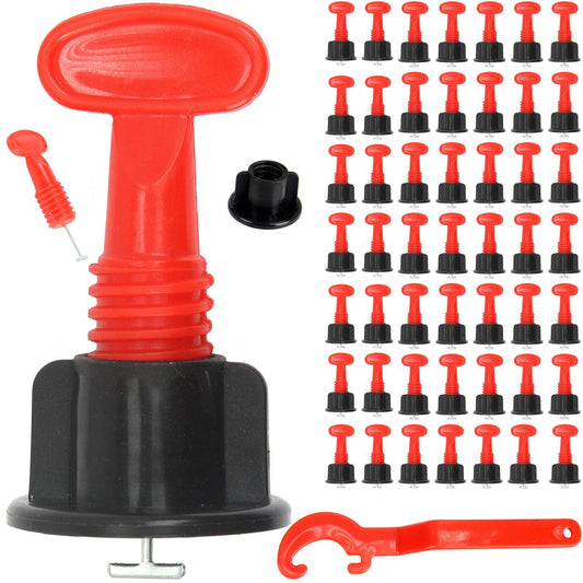 Set 50 cleme refolosibile pentru nivelare placi gresie si faianta - Bjc tools