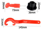 Set 50 cleme refolosibile pentru nivelare placi gresie si faianta - Bjc tools