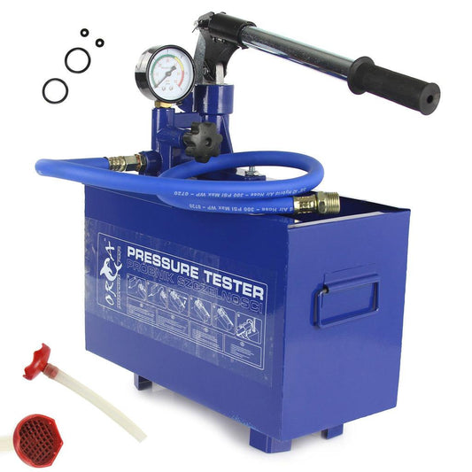 Pompa umplere si testare scurgeri instalatii sanitare - Bjc tools