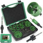Set trusa carote bimetal Hss 16 piese 19-82mm - Bjc tools