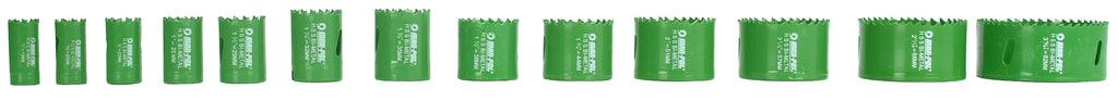 Set trusa carote bimetal Hss 16 piese 19-82mm - Bjc tools
