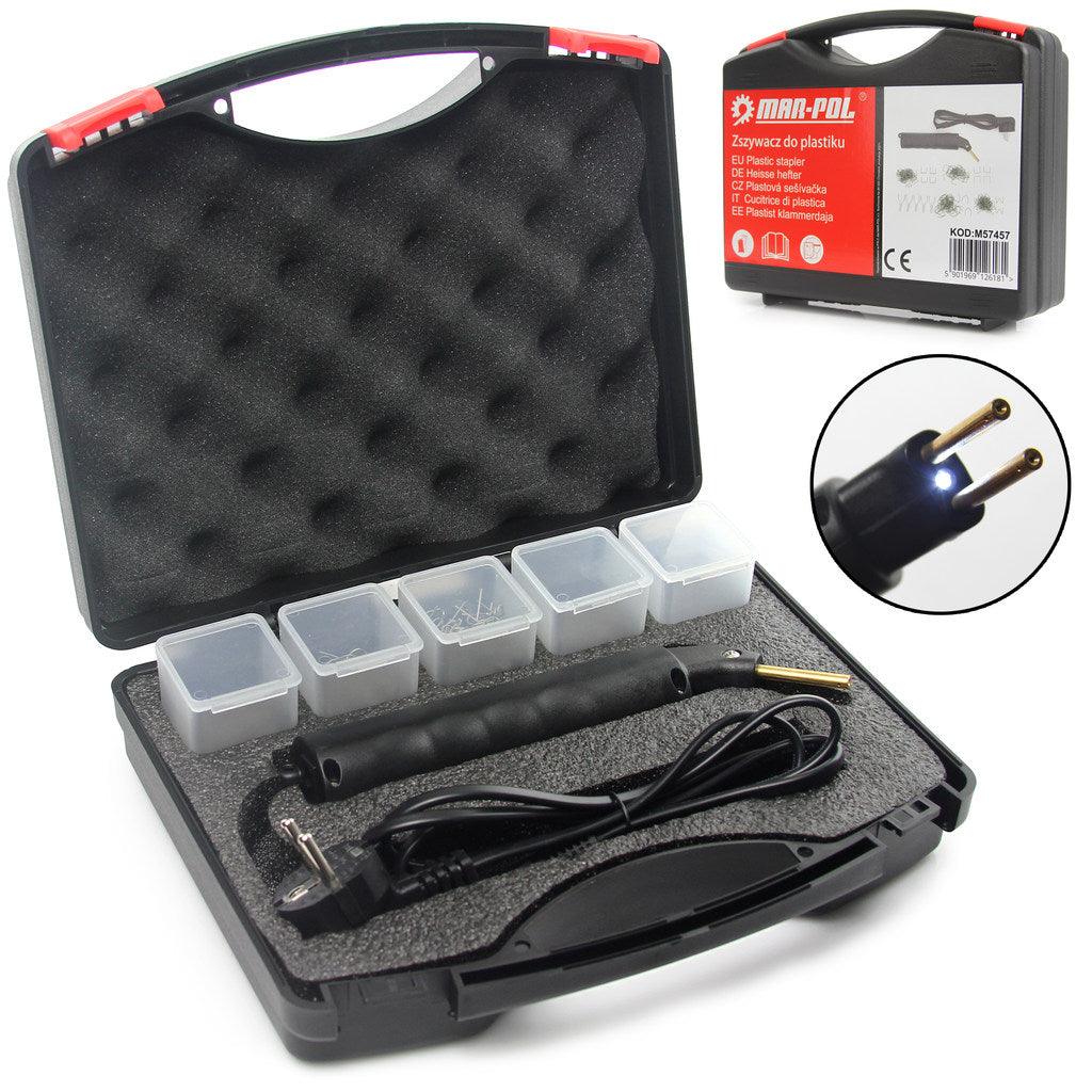 Pistol lipit plastic cu capse, Trusa reparatie piese plastic cu capse - Bjc tools Imagine principală a produsului