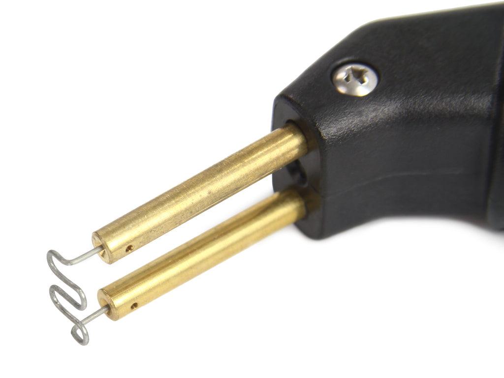 Pistol lipit plastic cu capse, Trusa reparatie piese plastic cu capse - Bjc tools