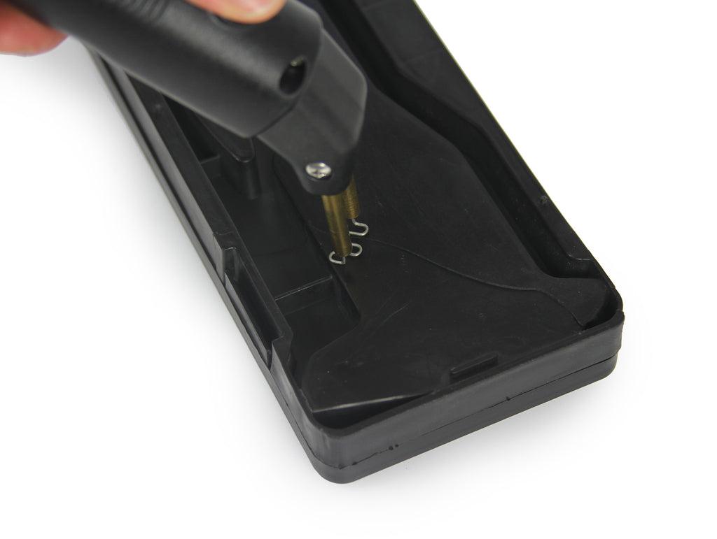Pistol lipit plastic cu capse, Trusa reparatie piese plastic cu capse - Bjc tools