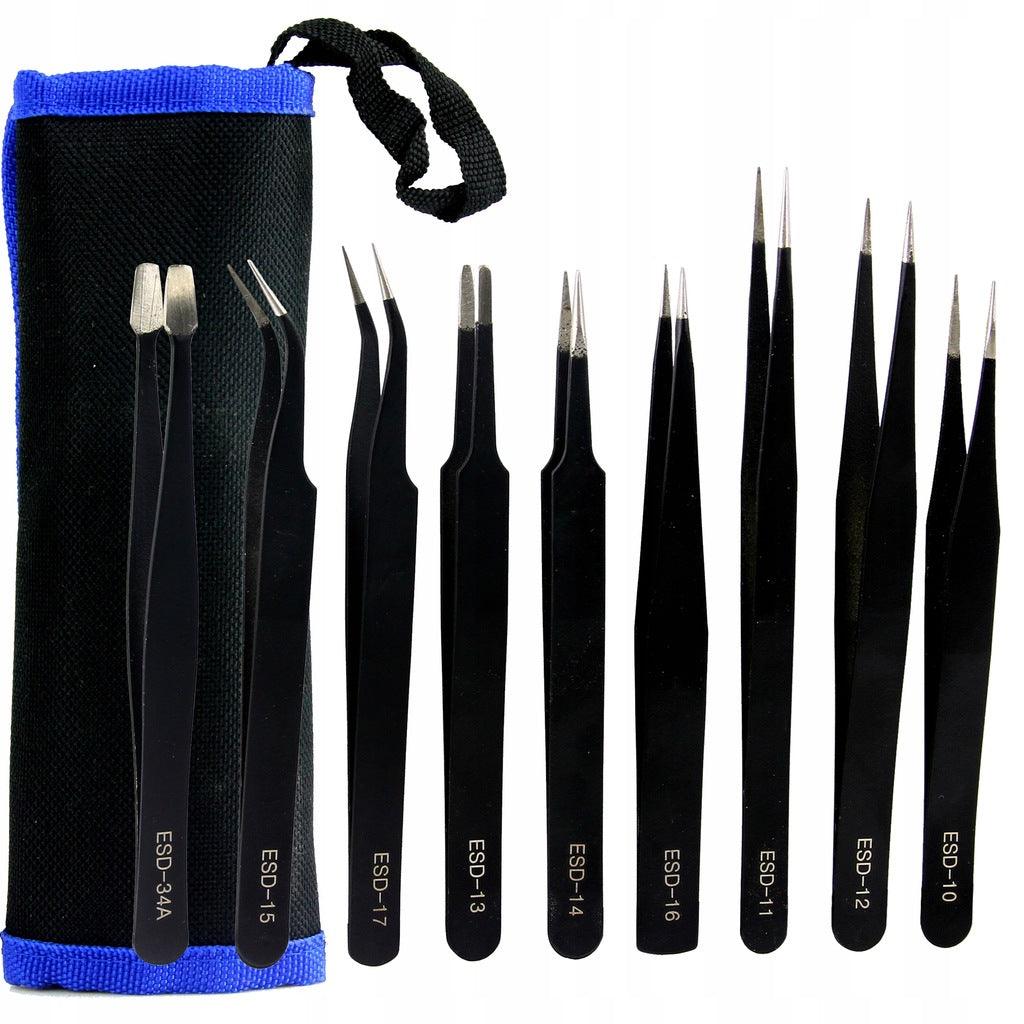 Set pensete precizie 9 piese - Bjc tools Imagine principală a produsului