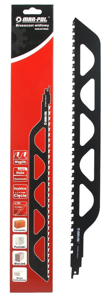 Panza fierastrau sabie 455mm pentru zidarie bca cărămidă - Bjc tools