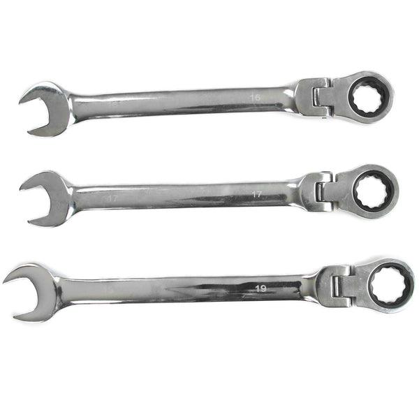 Set chei clichet articulate 12 piese 8-19mm - Bjc tools