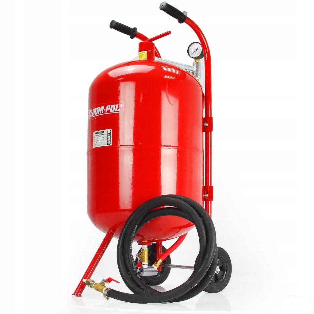 Aparat de sablat 76 Litri cu masca si duze ceramice PROFI - Bjc tools