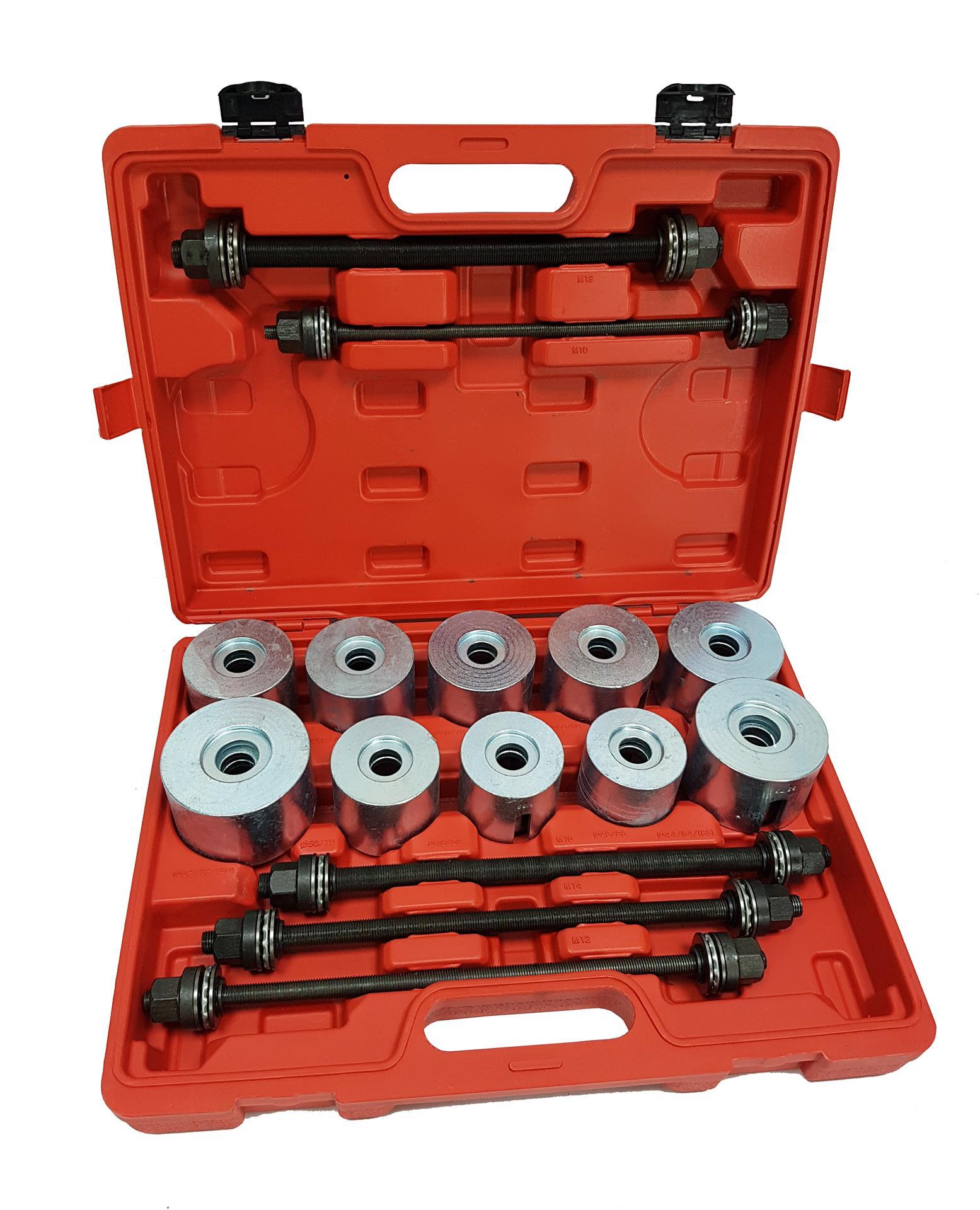 Presa universala montare demontare pentru bucse si rulmenti 27 piese - Bjc tools