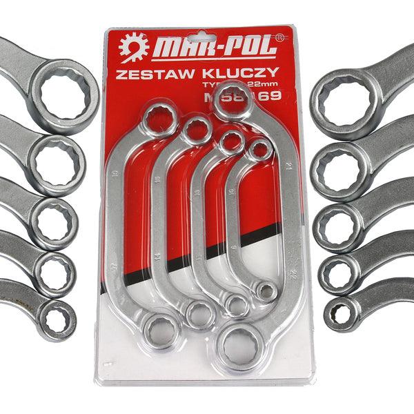 Set chei inelare tip "C" 8 - 22 mm - Bjc tools Imagine principală a produsului