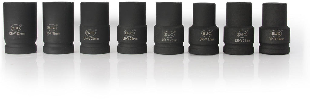 Trusa chei tubulare de impact 8 piese 1 tol - Bjc tools