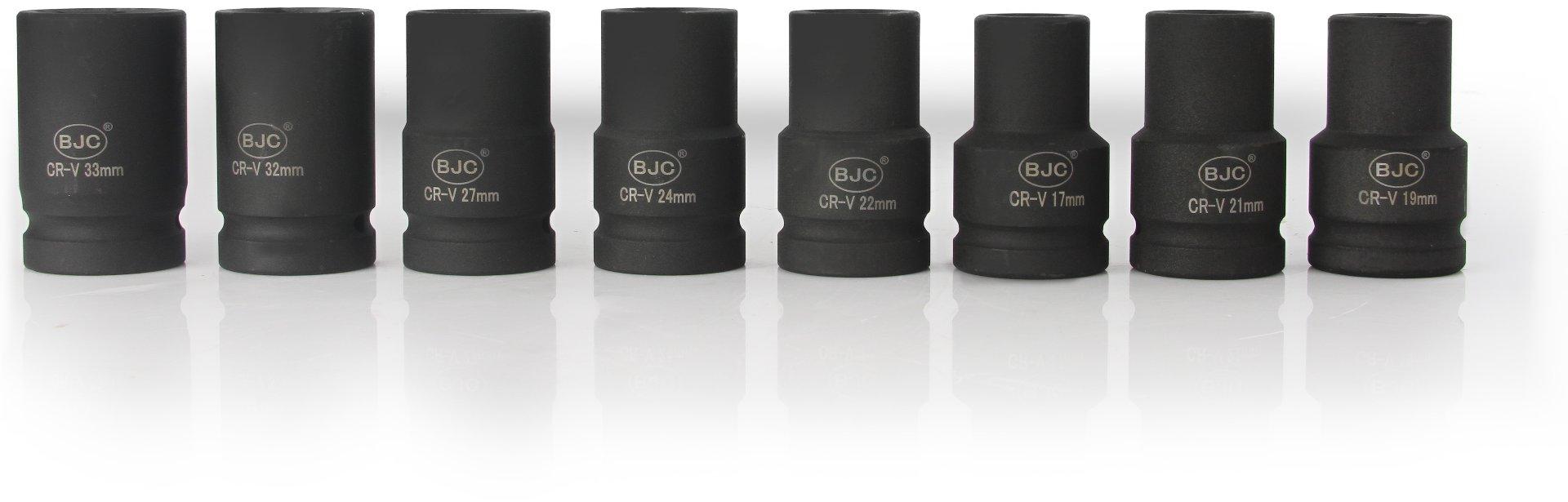 Trusa chei tubulare de impact 8 piese 1 tol - Bjc tools