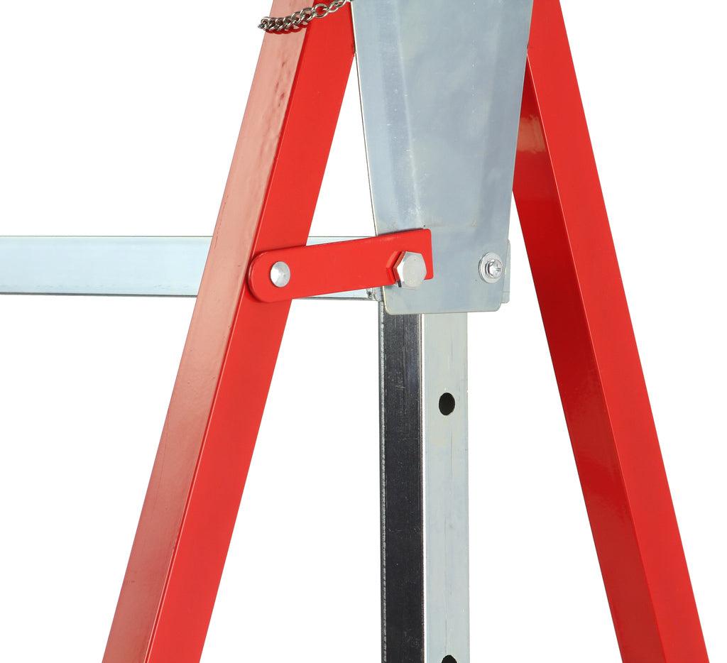 Set capre schela 2 x 150kg , capre sustinere pliabile si telescopice - Bjc tools