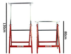 Set capre schela 2 x 150kg , capre sustinere pliabile si telescopice - Bjc tools