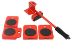 Set roti ridicare mutat si transport mobila 150 kg - Bjc tools