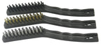Set perie sarma 3 piese otel nylon si alama 21cm - Bjc tools