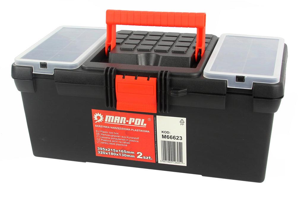 Set 2 cutii scule, cutie pentru scule 2 buc - Bjc tools